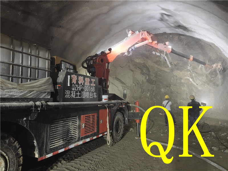 混凝土泵 青科重工 湿喷台车