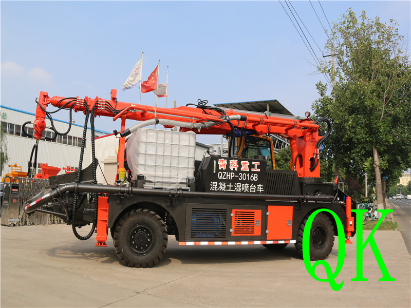 混凝土泵 青科重工 湿喷台车