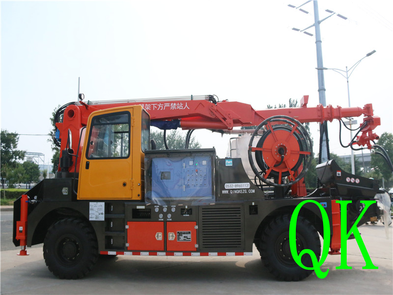 混凝土泵 青科重工 湿喷台车