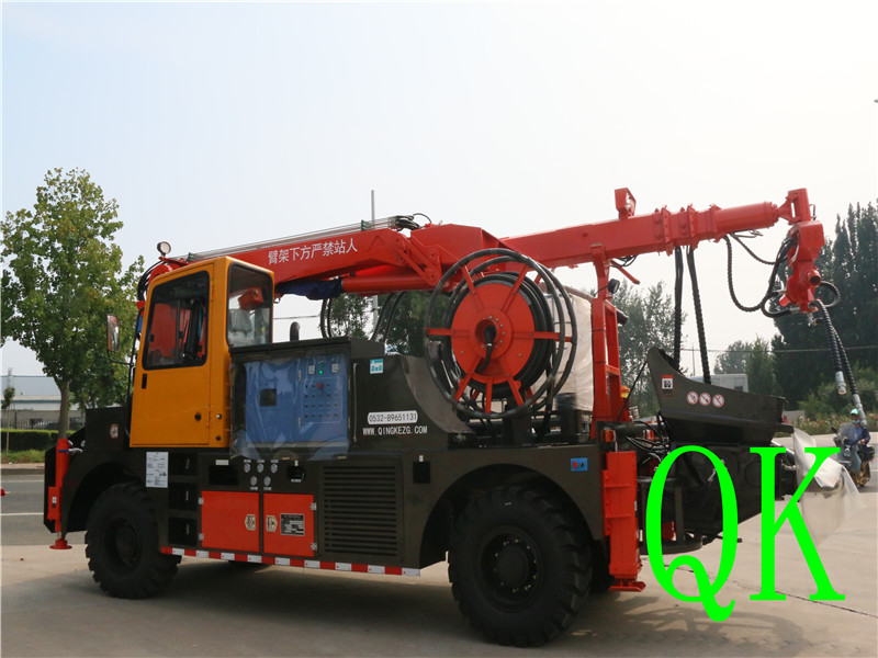 混凝土泵 青科重工 湿喷台车