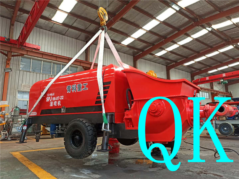混凝土泵 青科重工 湿喷机