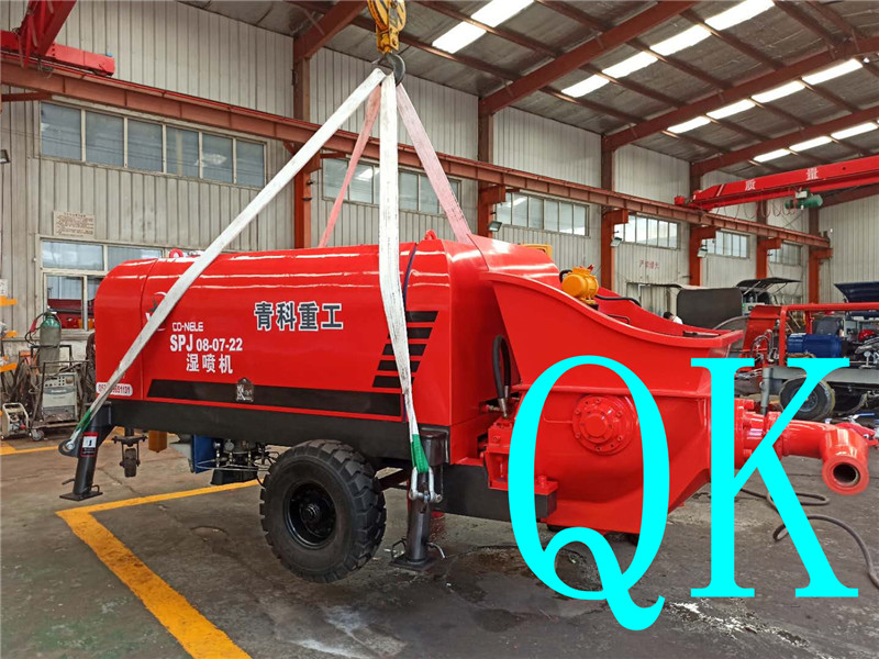 混凝土泵 青科重工 湿喷机
