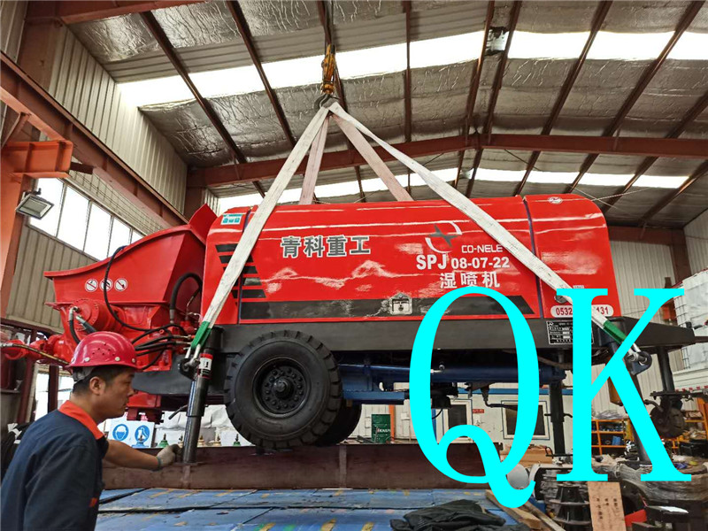 混凝土泵 青科重工 湿喷机