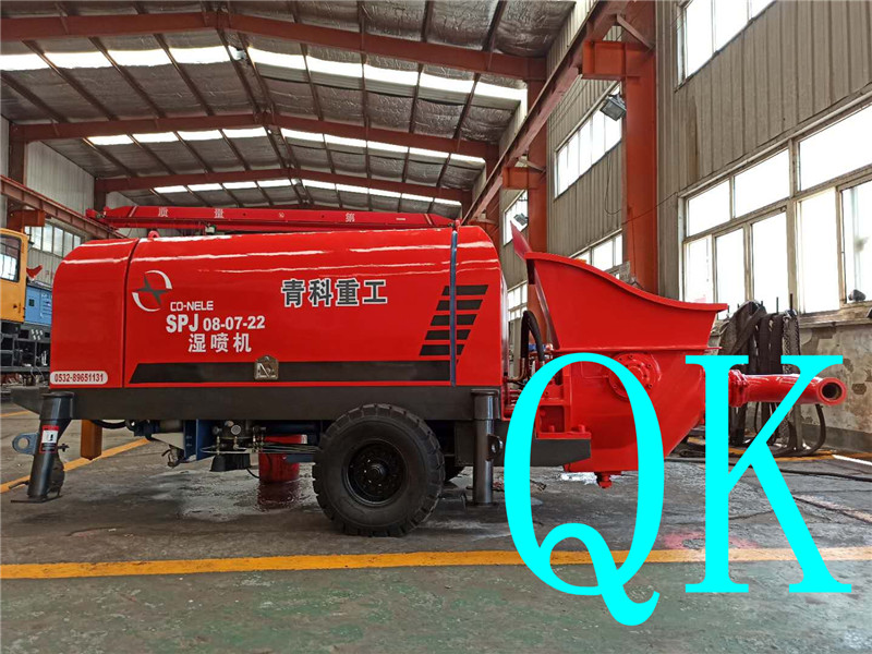 混凝土泵 青科重工 湿喷机