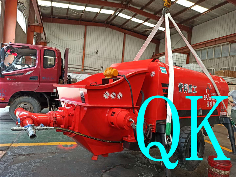 混凝土泵 青科重工 湿喷机 混凝土泵 青科重工 湿喷机