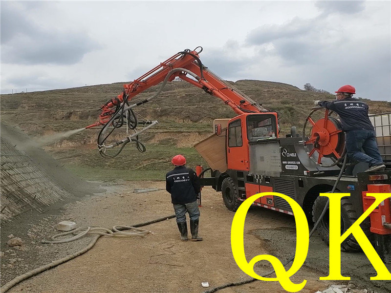 混凝土泵 青科重工 湿喷台车 混凝土泵 青科重工 湿喷台车