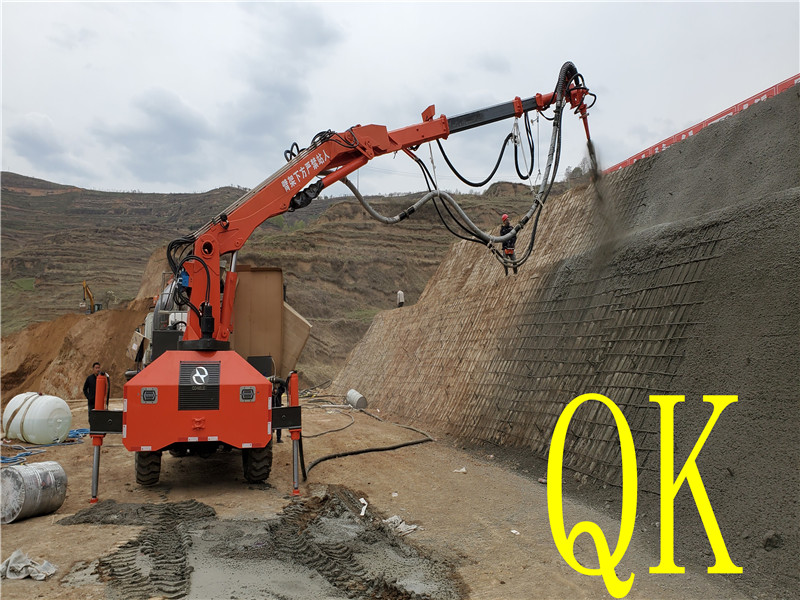 混凝土泵 青科重工 湿喷台车