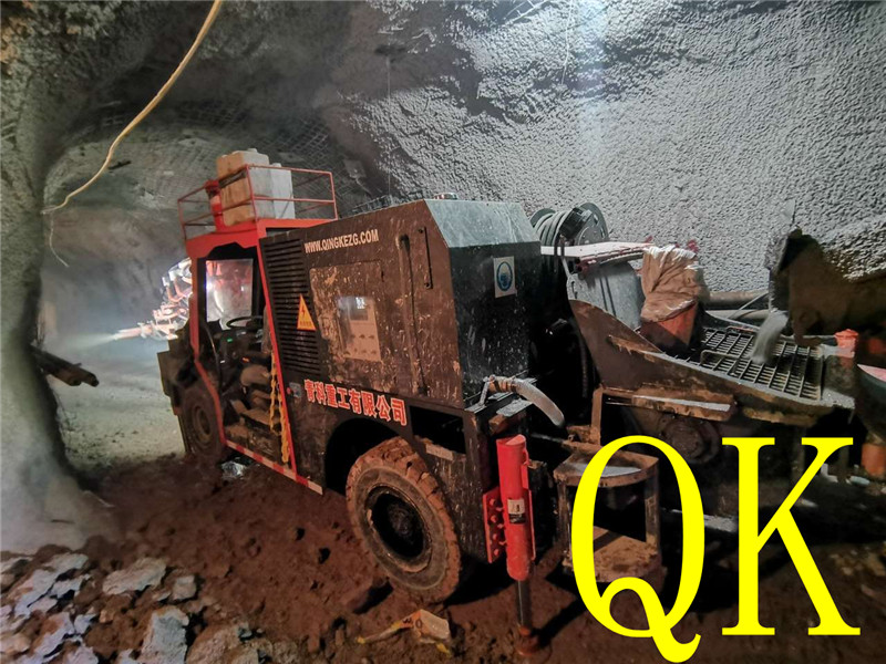 混凝土泵 青科重工 湿喷台车 混凝土泵 青科重工 湿喷台车