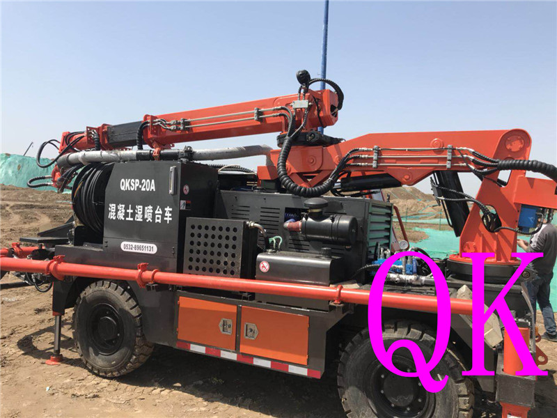 混凝土泵 湿喷台车 青科重工 混凝土泵 湿喷台车 青科重工