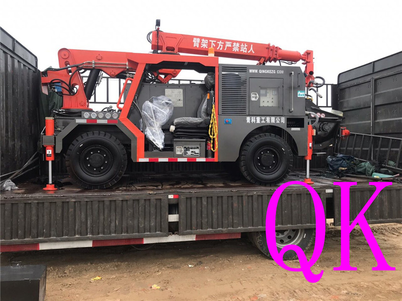混凝土泵 湿喷台车 青科重工 混凝土泵 湿喷台车 青科重工