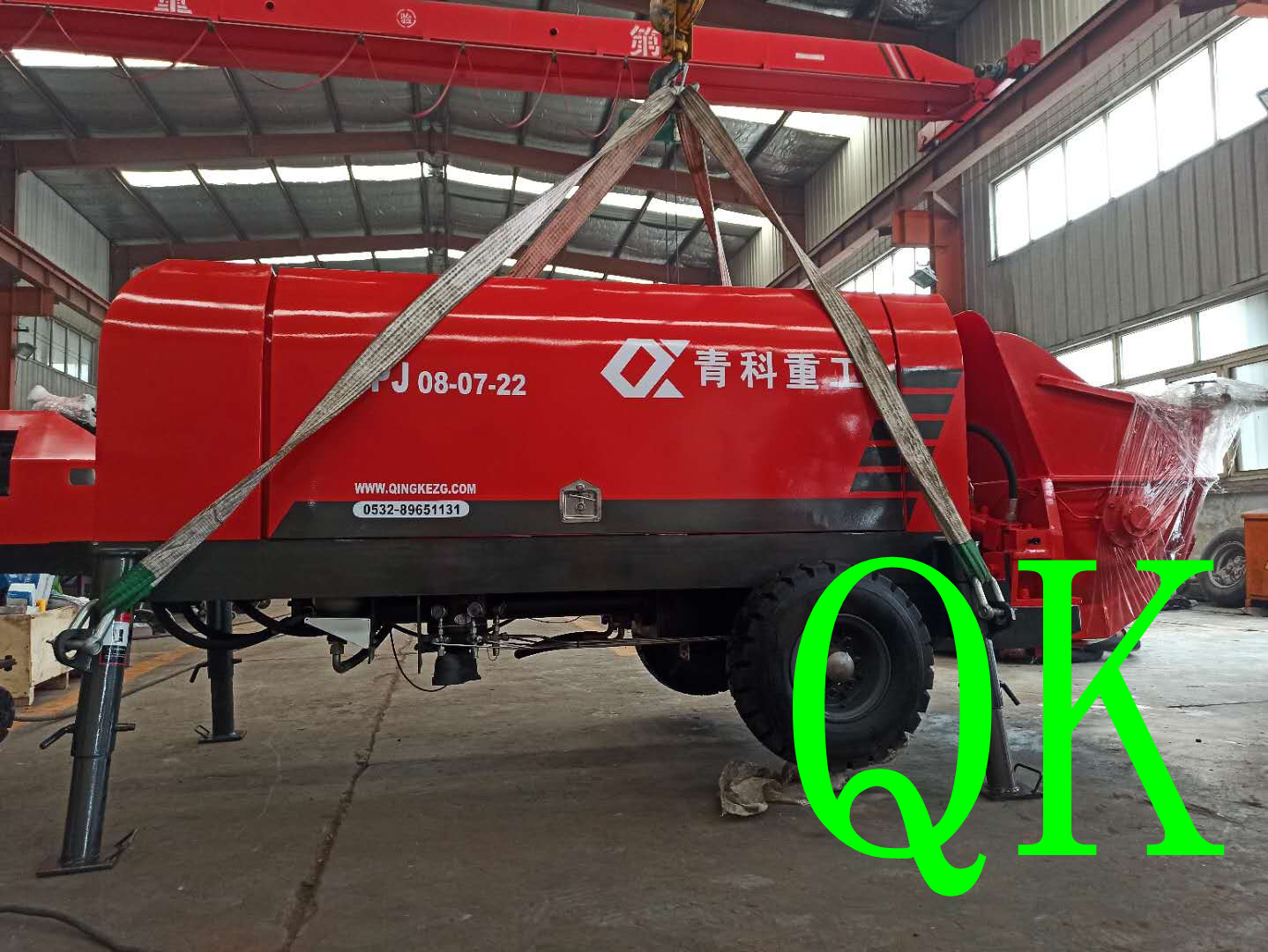 混凝土泵 青科重工 湿喷机