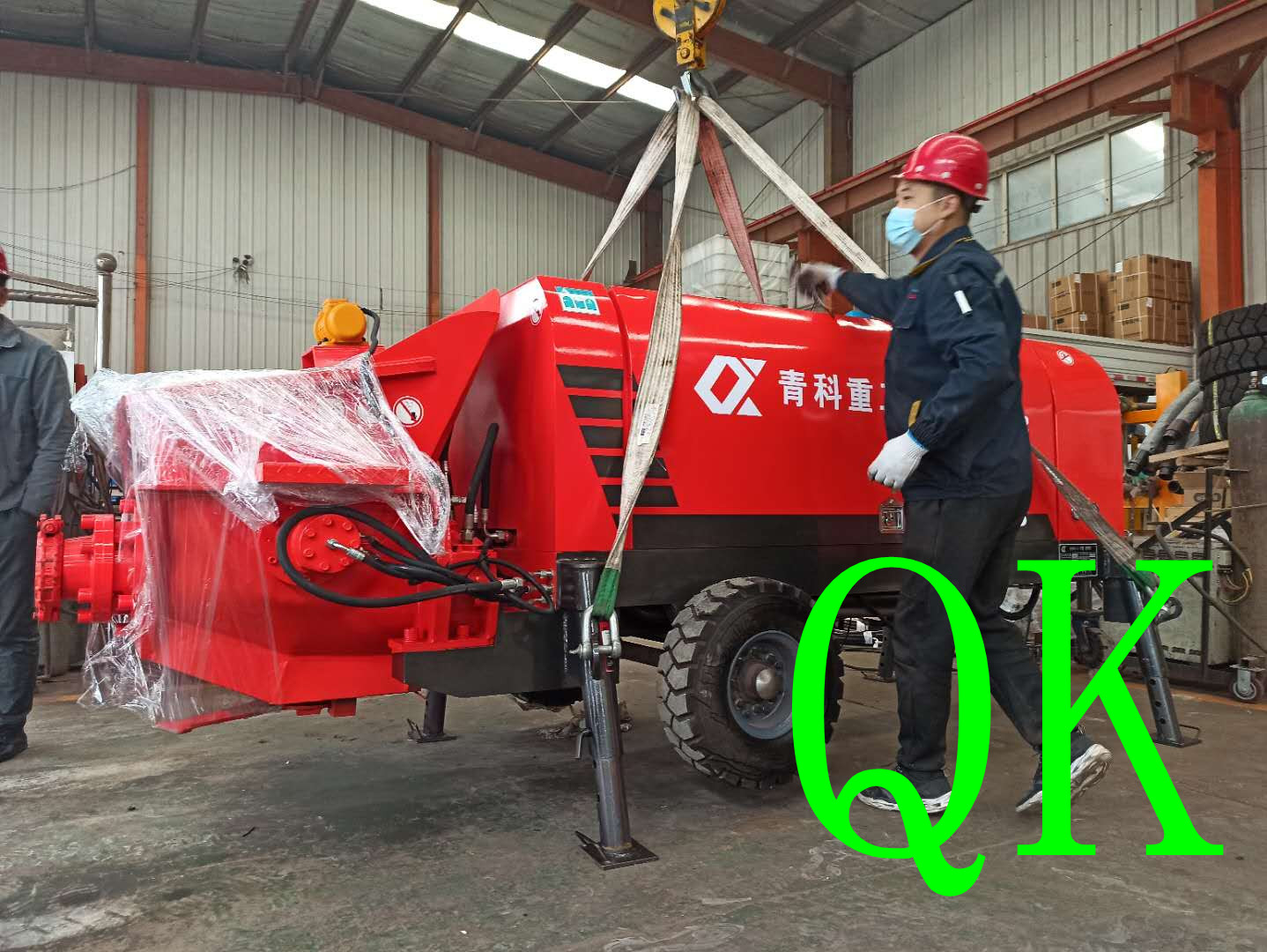 混凝土泵 青科重工 湿喷机