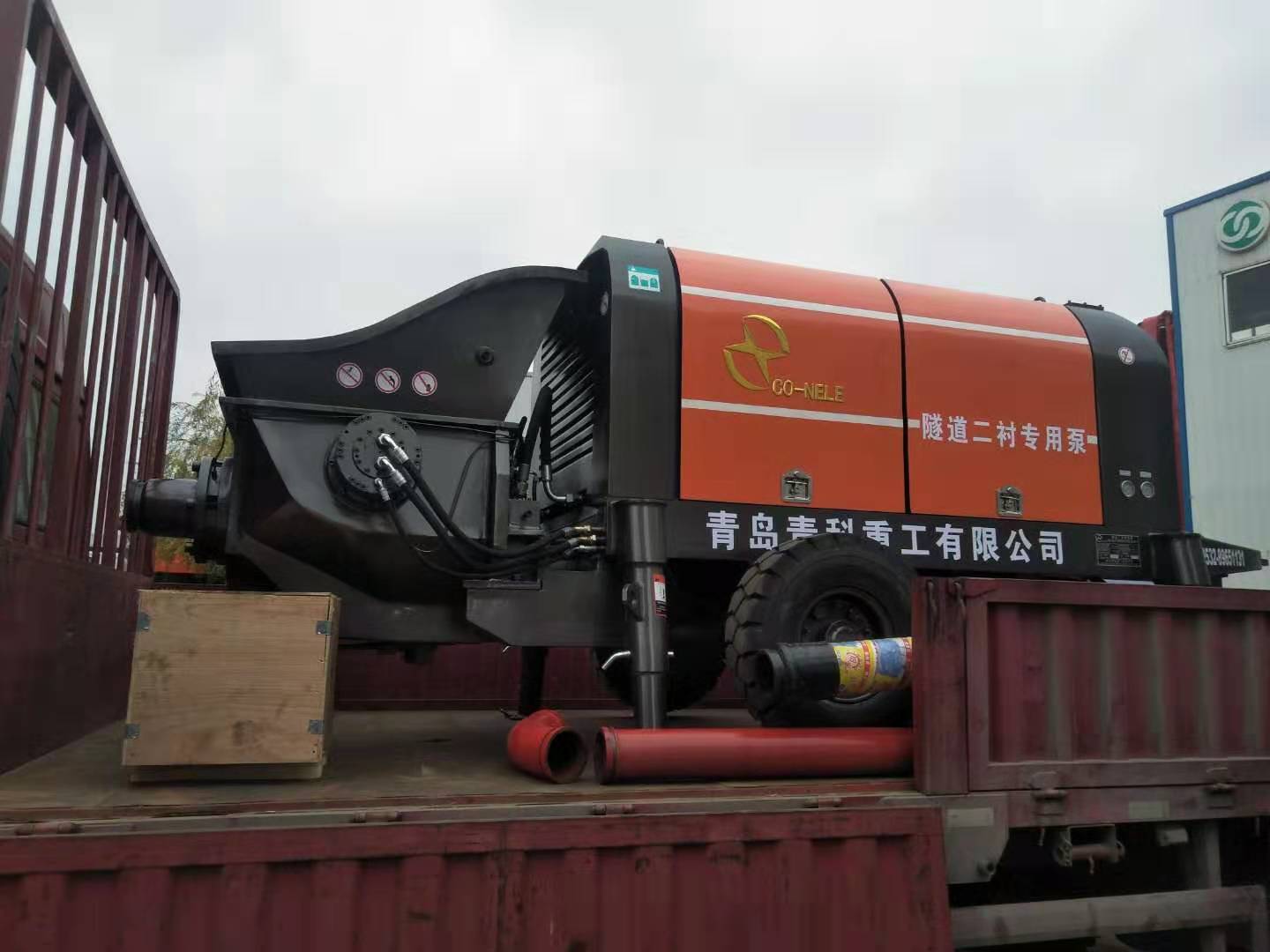 混凝土泵 青科重工 混凝土泵