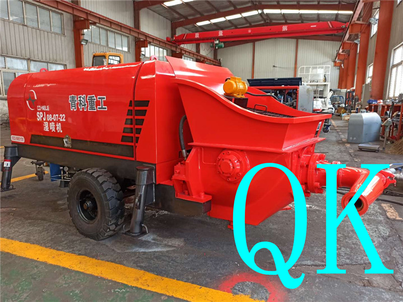 混凝土泵 湿喷机 湿喷台车