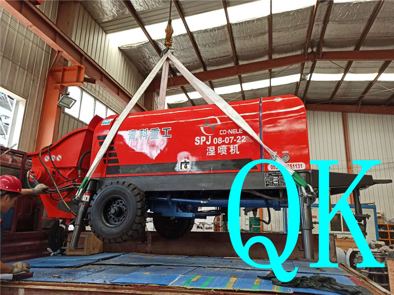 混凝土泵 湿喷机 湿喷台车