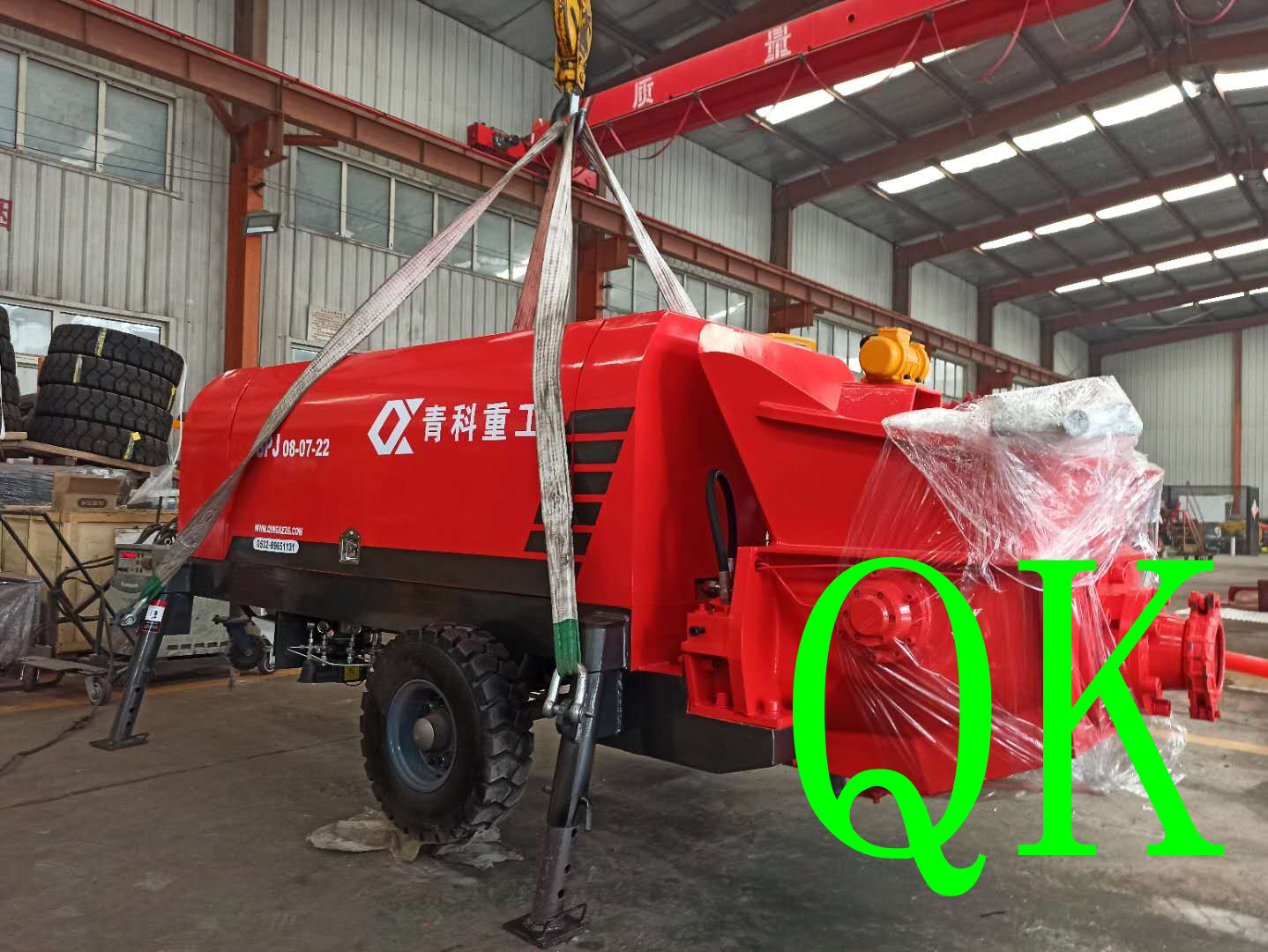 混凝土泵 青科重工 湿喷机