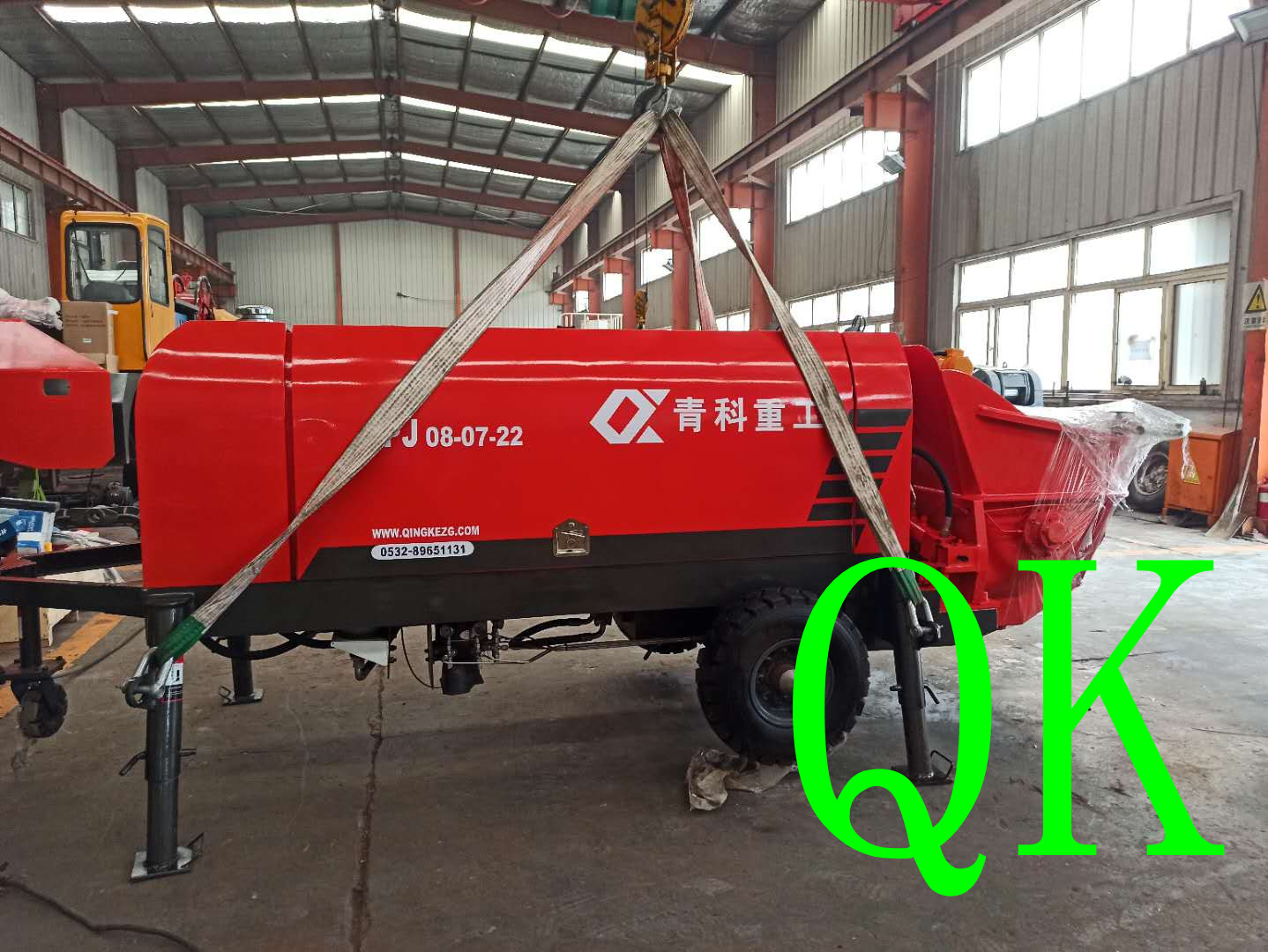 混凝土泵 青科重工 湿喷机