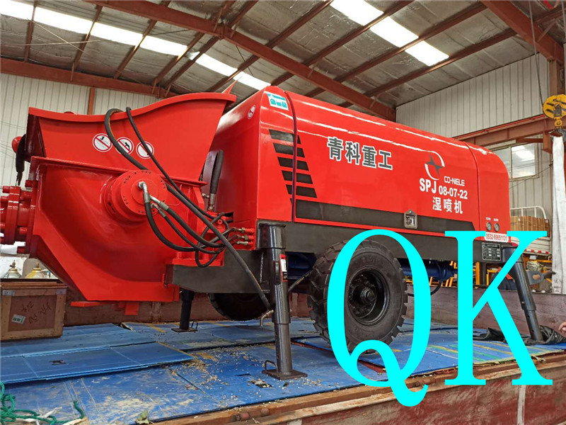 混凝土泵 青科重工 湿喷机