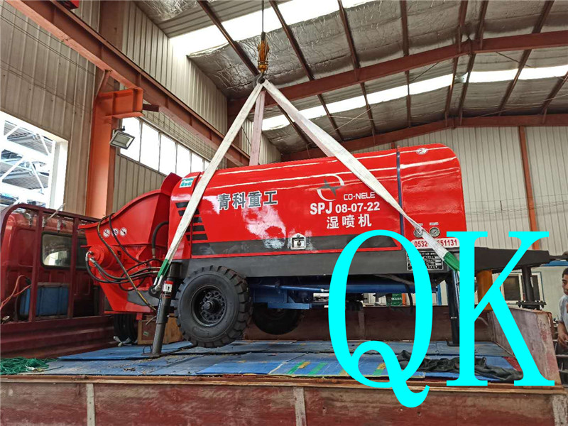 混凝土泵 青科重工 湿喷机
