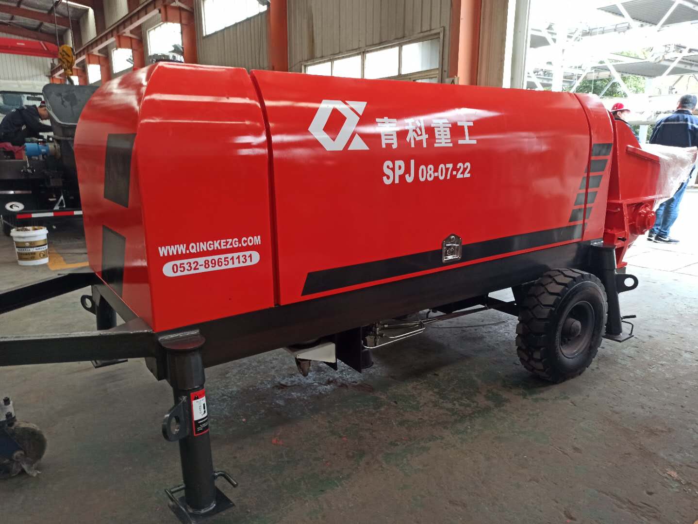 混凝土泵 青科重工 湿喷机