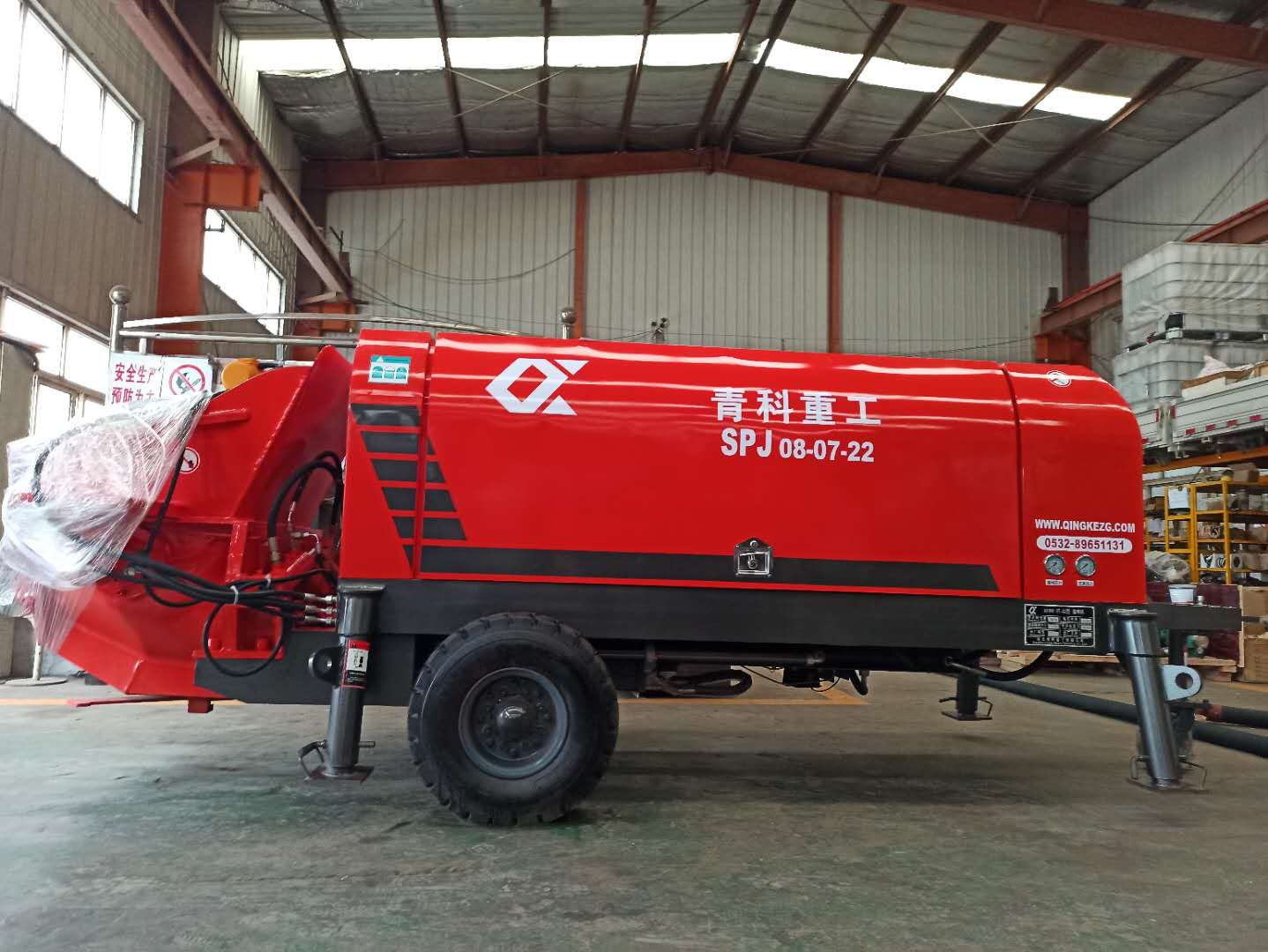 混凝土泵 青科重工 湿喷机