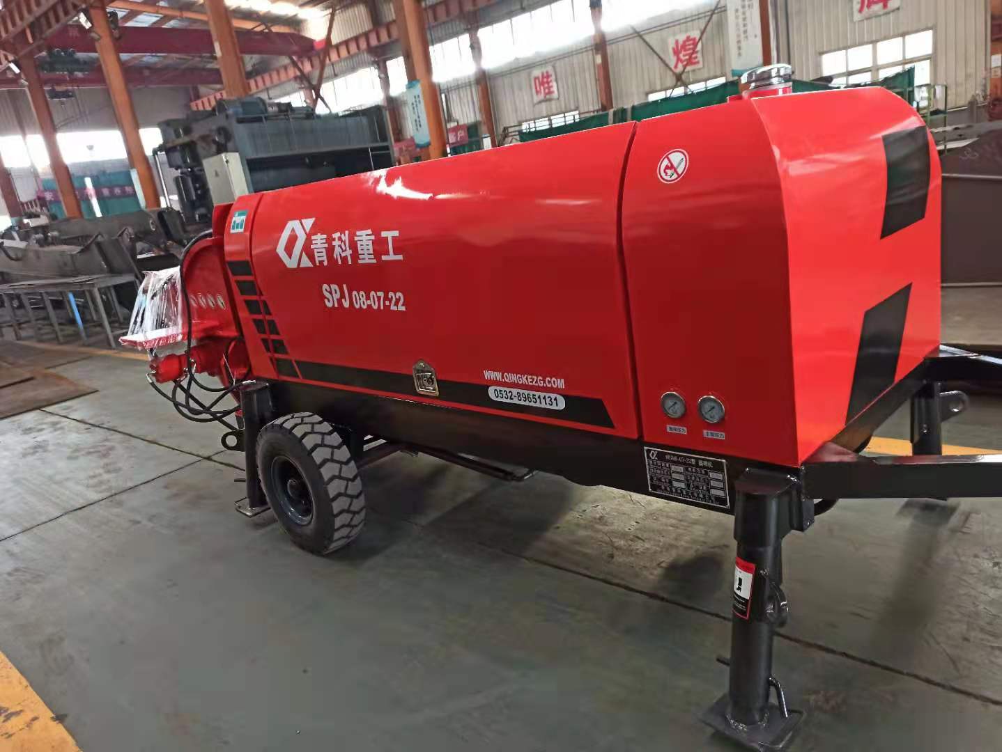 混凝土泵 湿喷机 湿喷台车