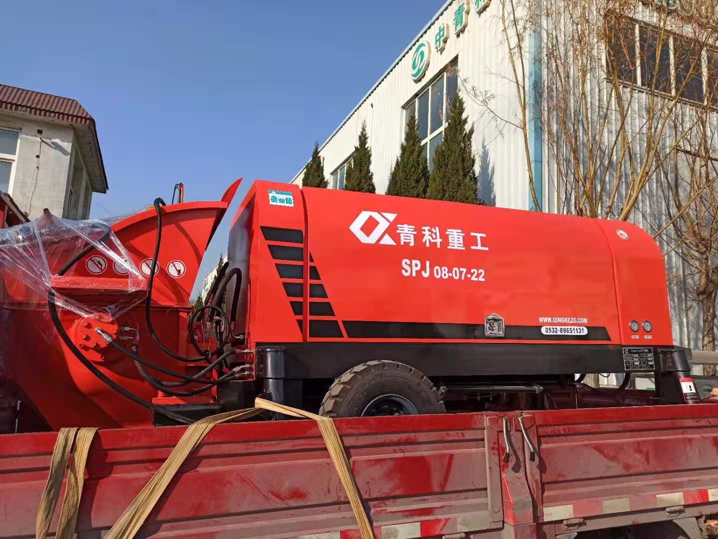 混凝土泵 湿喷机 湿喷台车