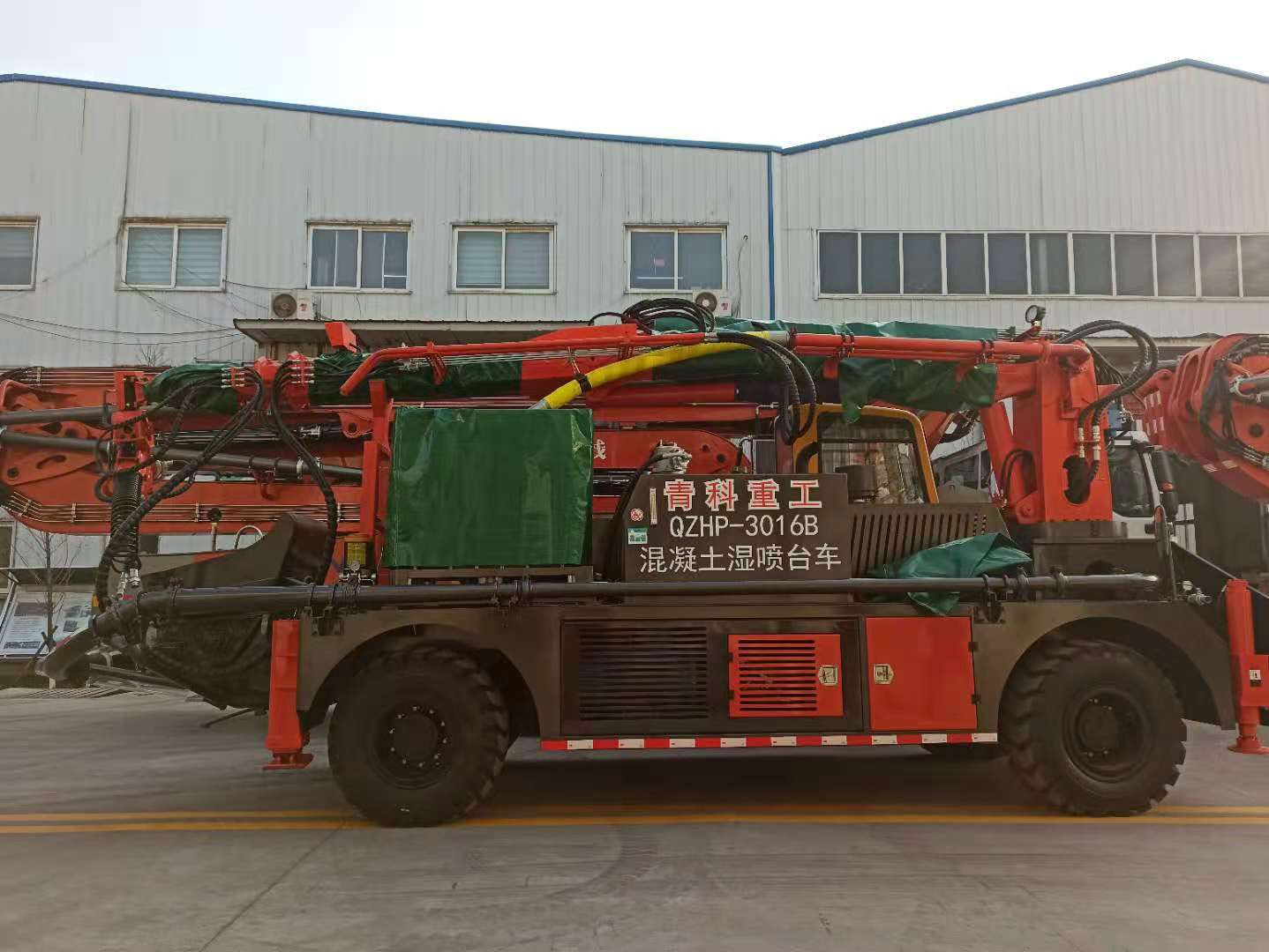 混凝土泵 湿喷机 湿喷台车