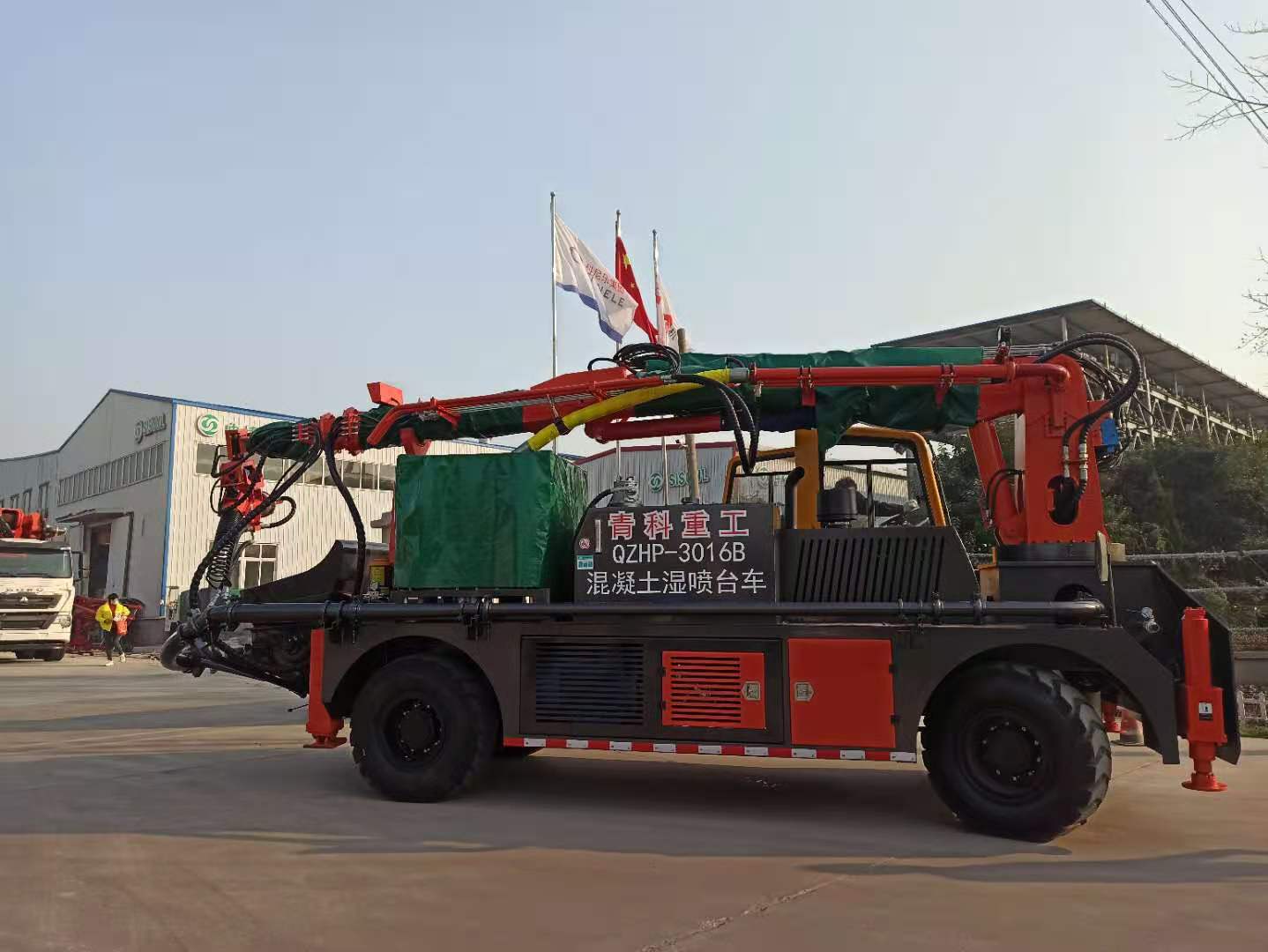 混凝土泵 湿喷机 湿喷台车