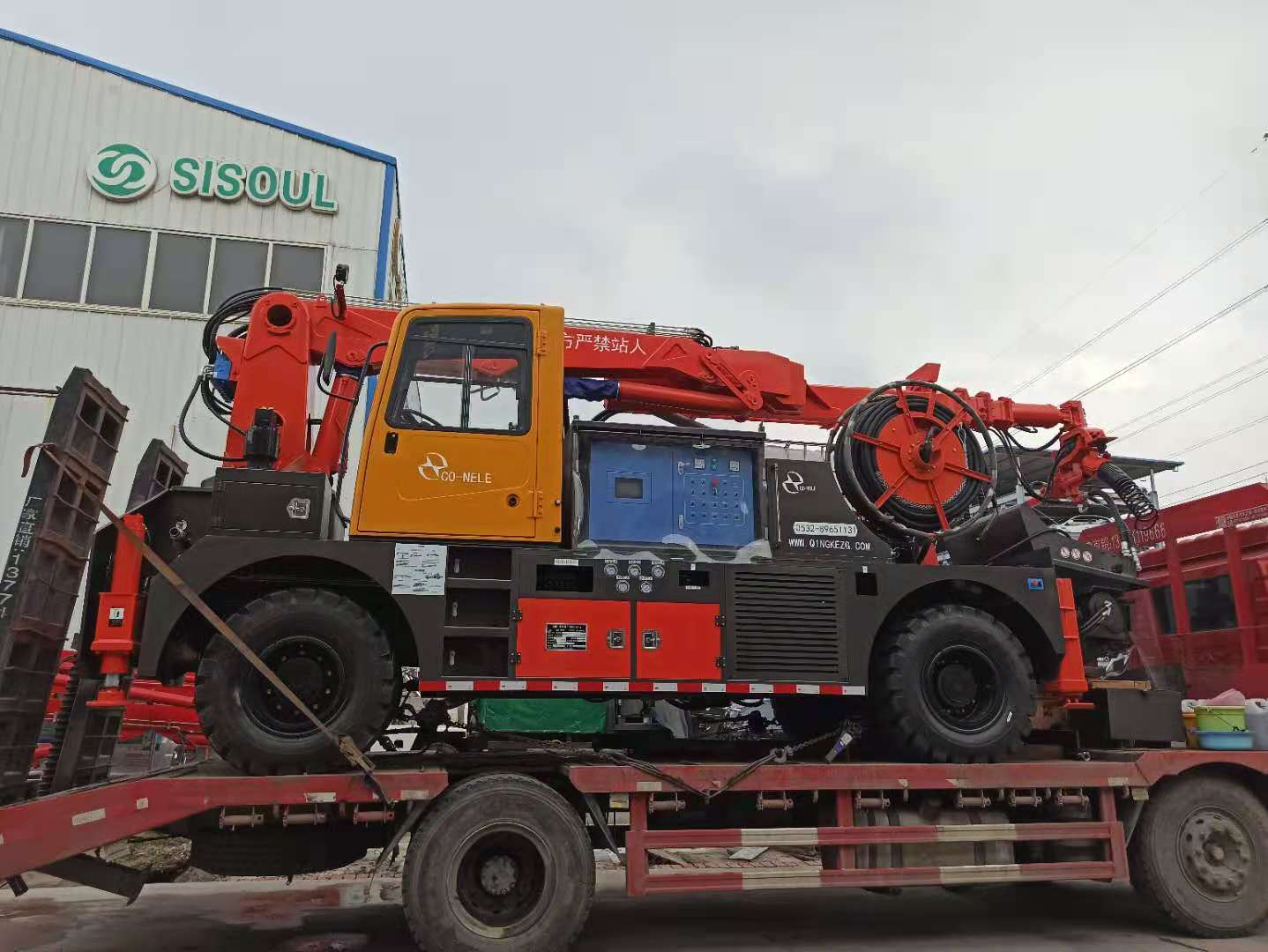 混凝土泵 湿喷台车 湿喷机