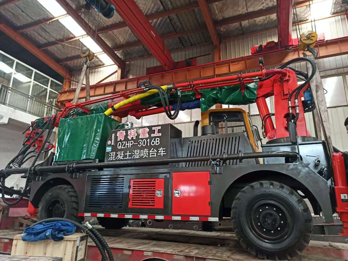 混凝土泵 青科重工 湿喷台车