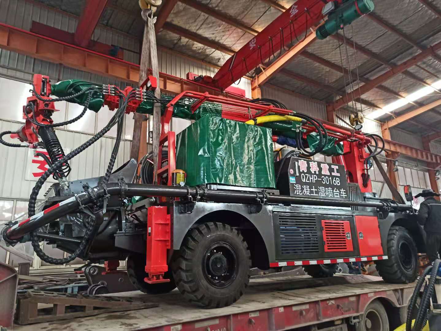 混凝土泵 青科重工 湿喷台车 混凝土泵 青科重工 湿喷台车