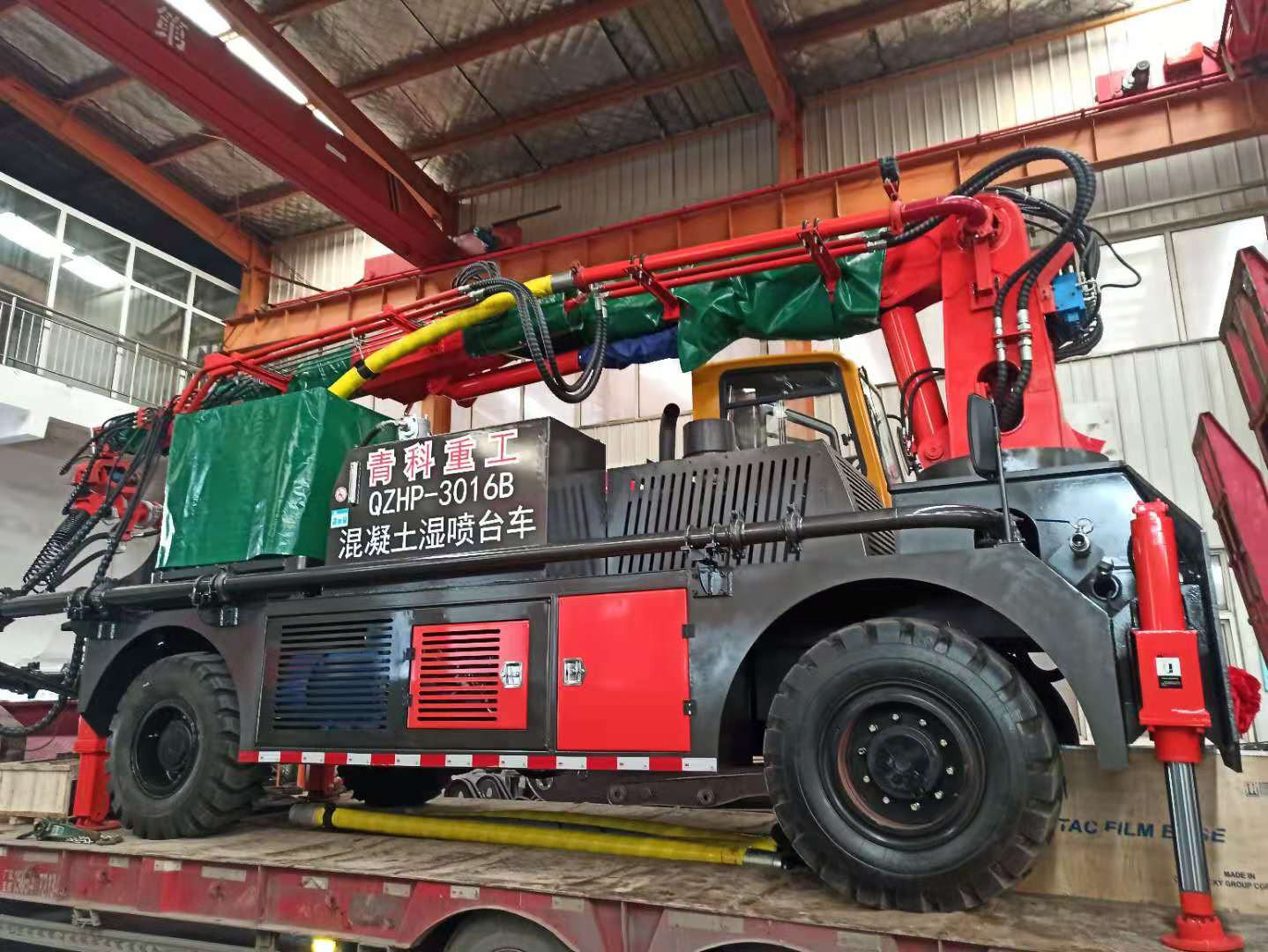 混凝土泵 青科重工 湿喷台车 混凝土泵 青科重工 湿喷台车