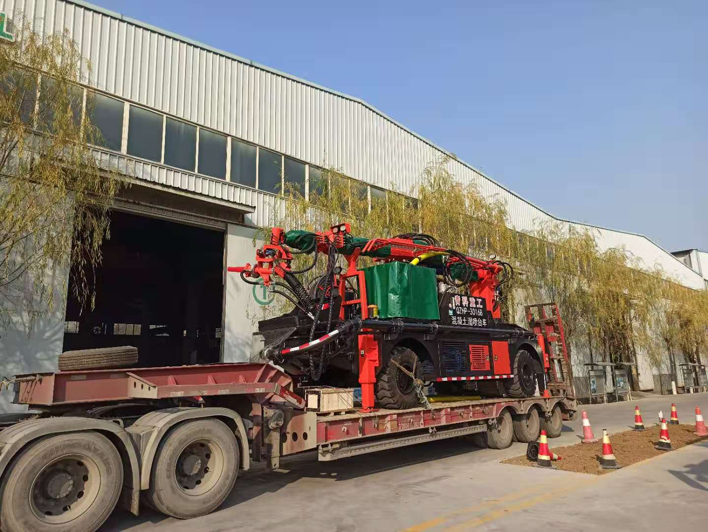 混凝土泵 青科重工 湿喷台车 混凝土泵 青科重工 湿喷台车