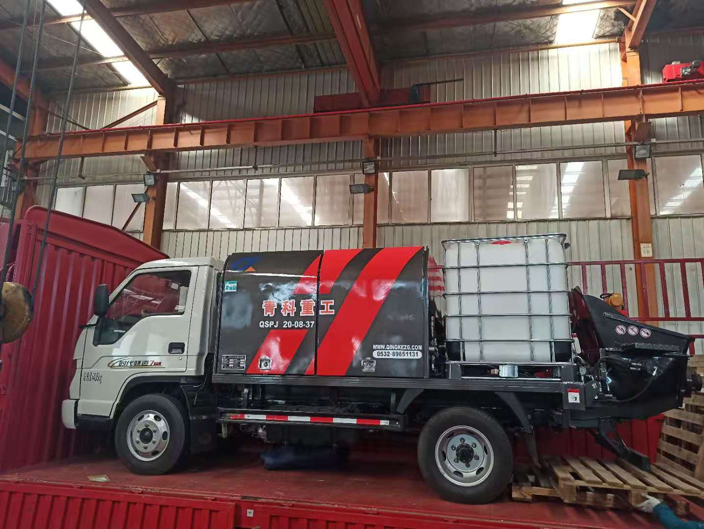 混凝土泵 青科重工 湿喷台车 混凝土泵 青科重工 湿喷台车