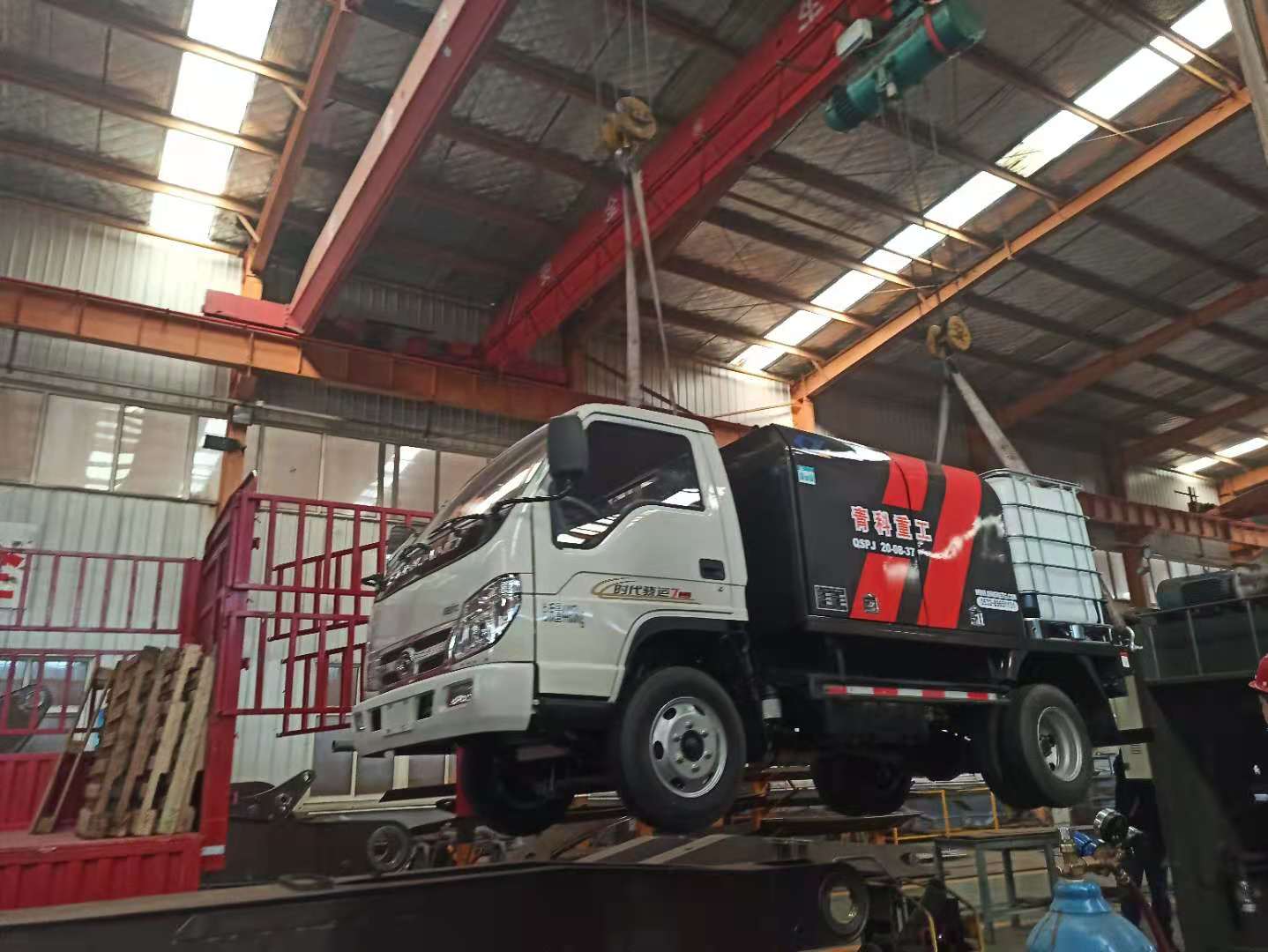 混凝土泵 青科重工 湿喷台车