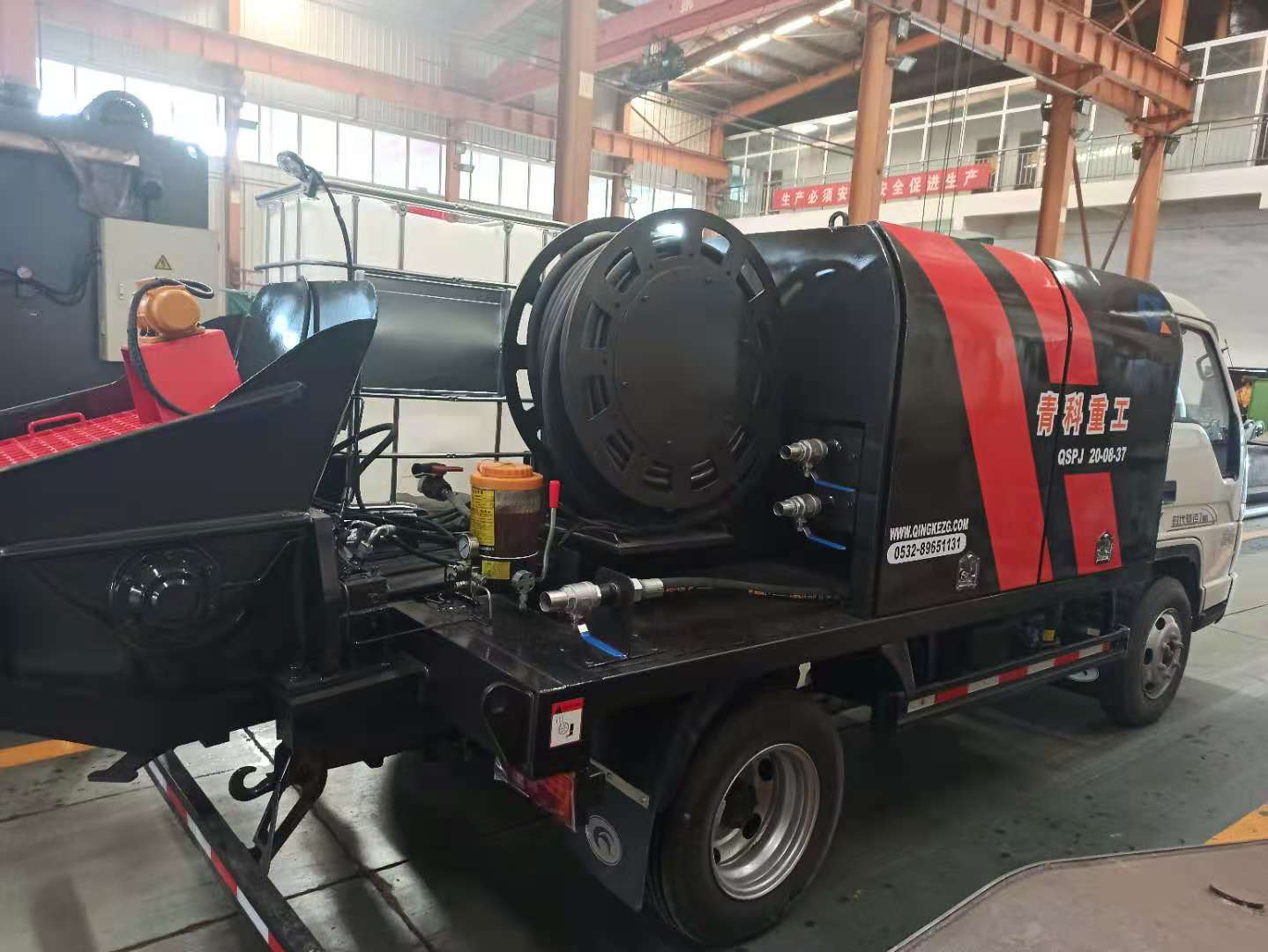 混凝土泵 青科重工 湿喷台车