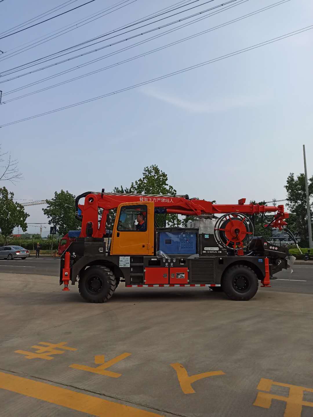 混凝土泵 湿喷台车 湿喷机