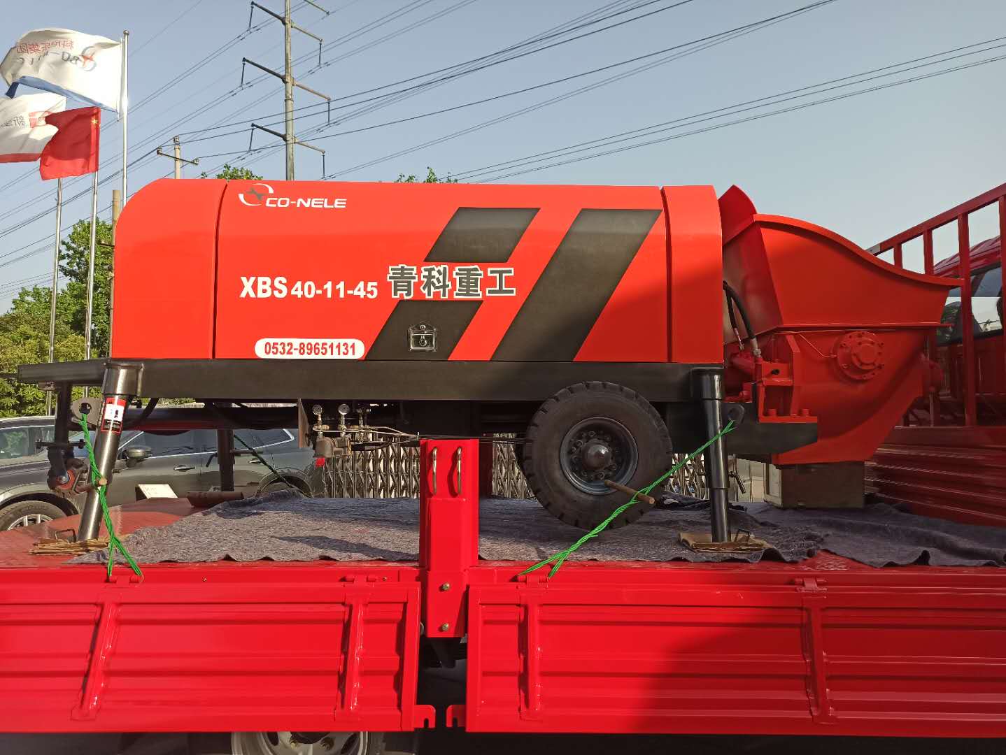 混凝土泵 青科重工 细石泵