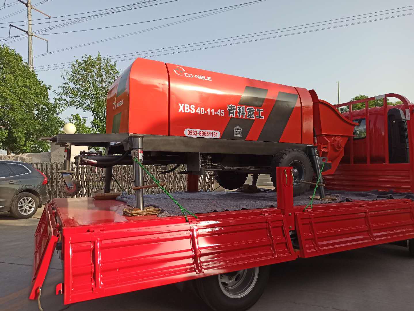 混凝土泵 青科重工 细石泵