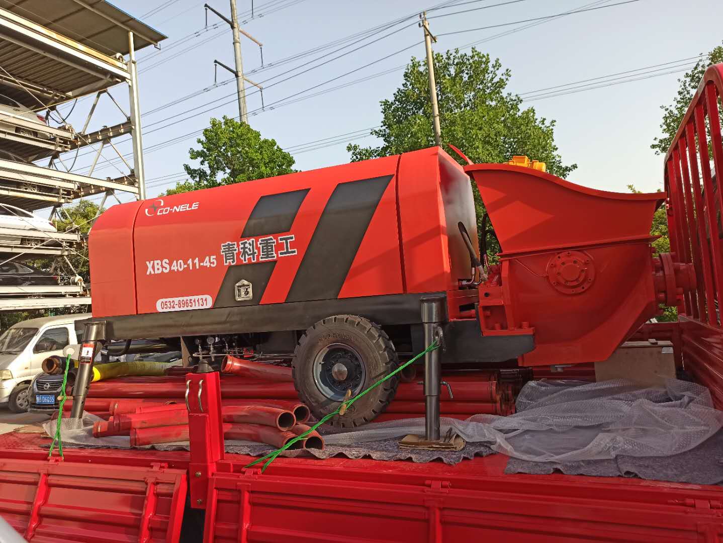 混凝土泵 青科重工 细石泵