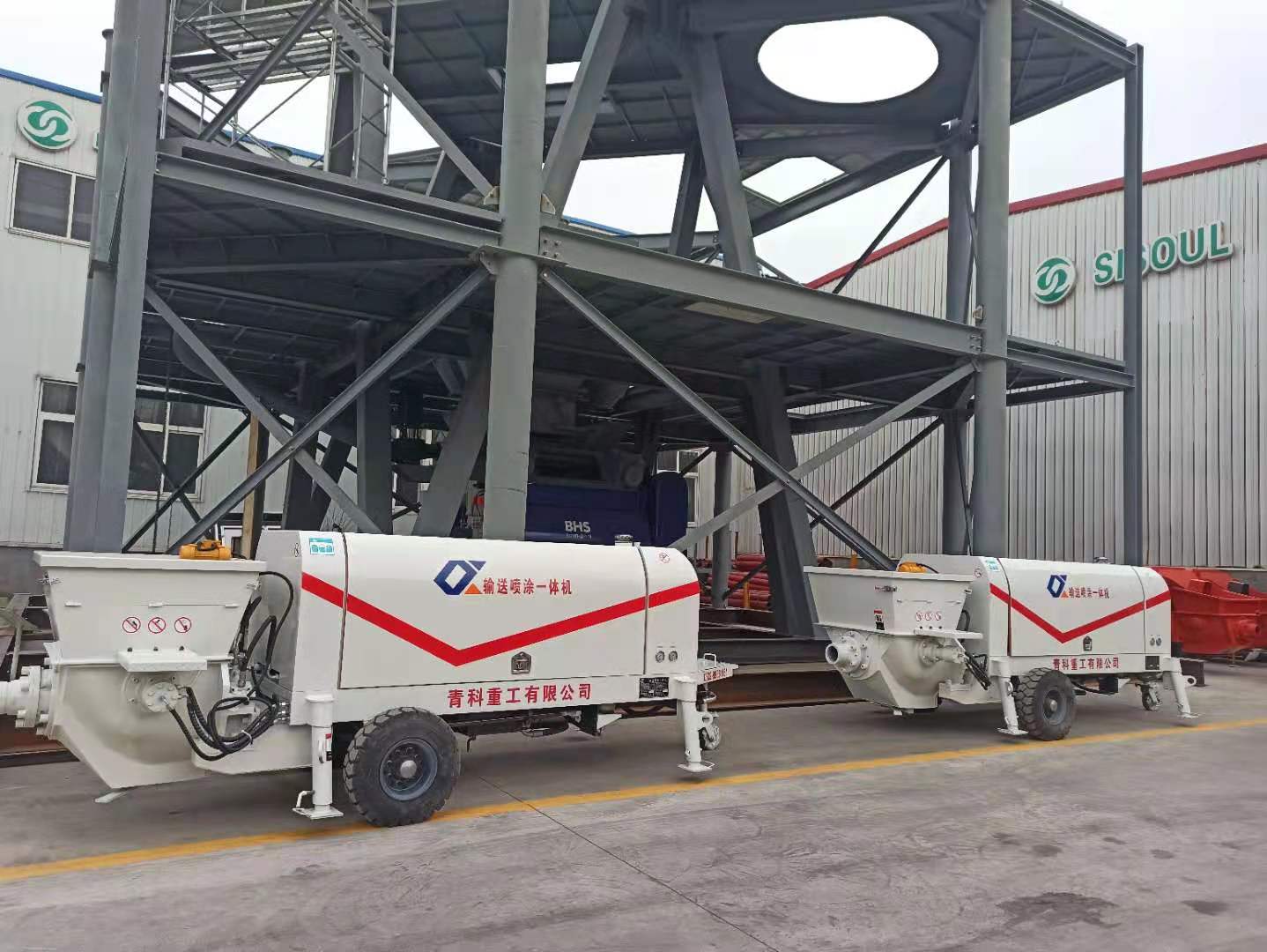 混凝土泵 湿喷台车 喷涂机