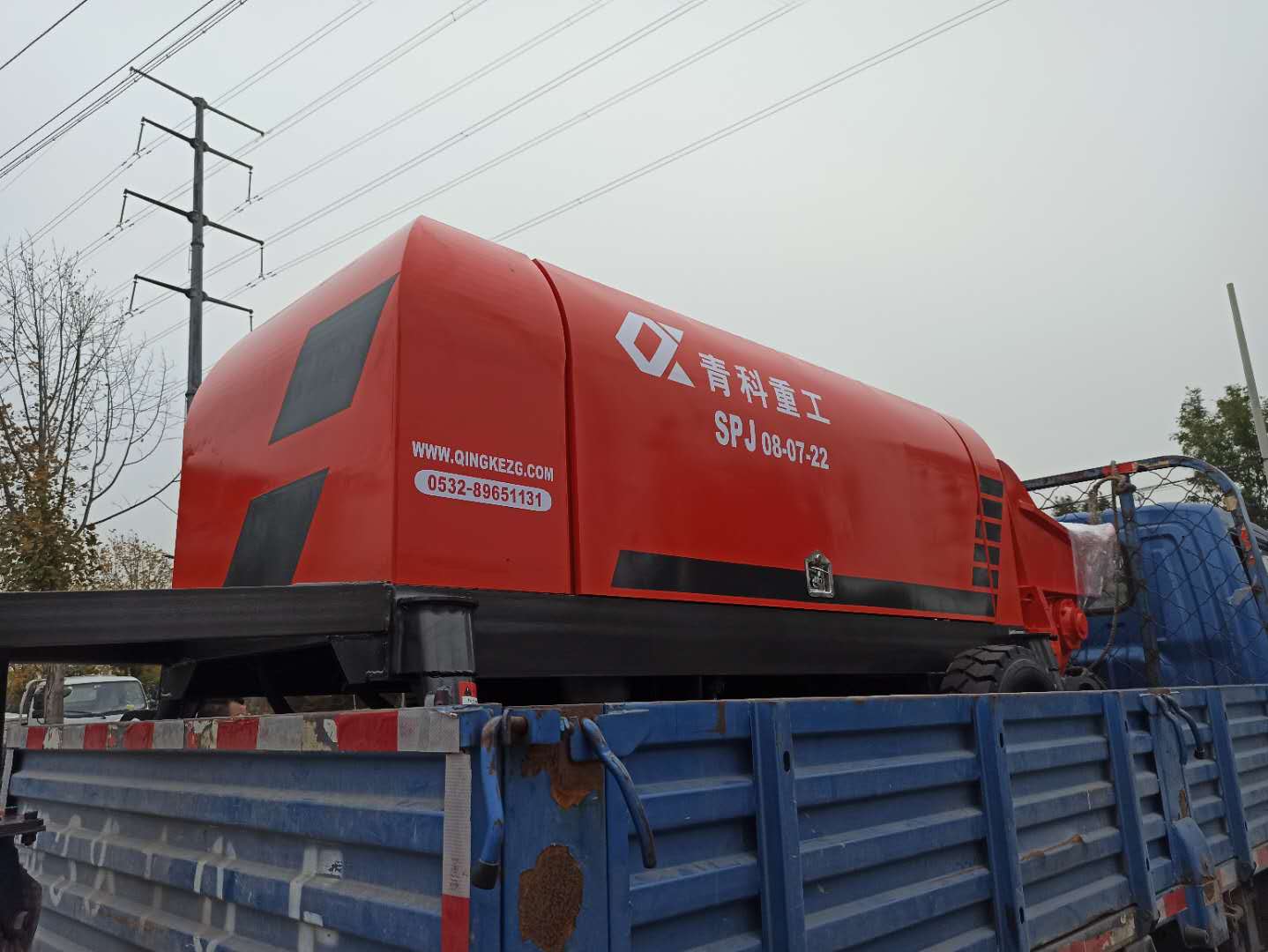 混凝土泵 湿喷台车 湿喷机