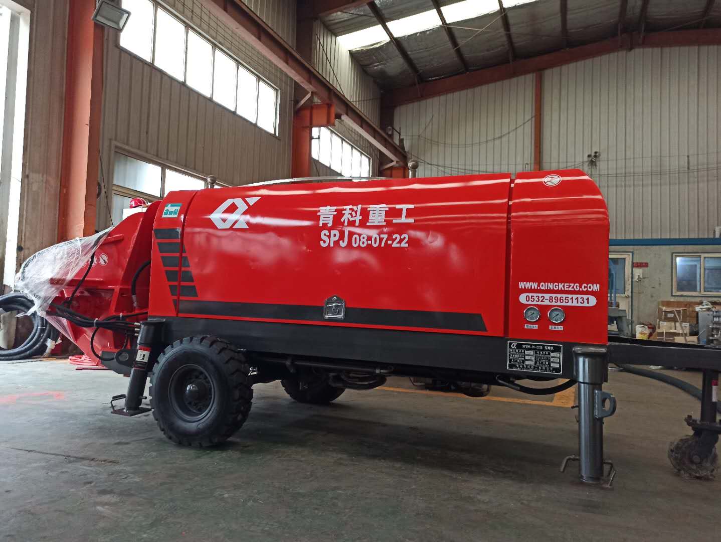 混凝土泵 湿喷台车 湿喷机