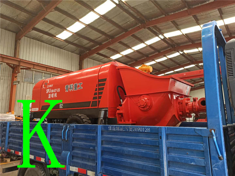 混凝土泵 青科重工 湿喷机 混凝土泵 青科重工 湿喷机