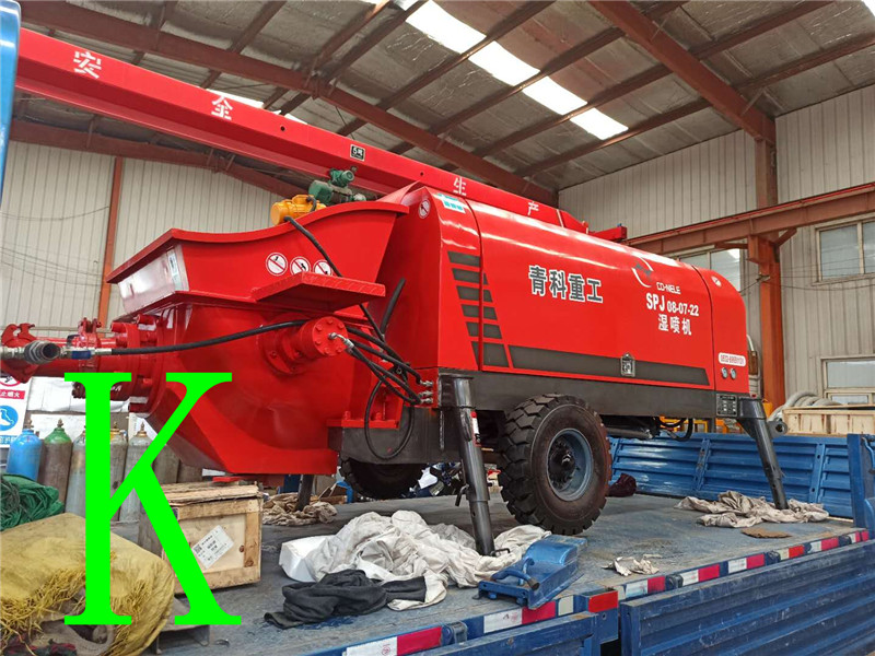 混凝土泵 青科重工 湿喷机 混凝土泵 青科重工 湿喷机