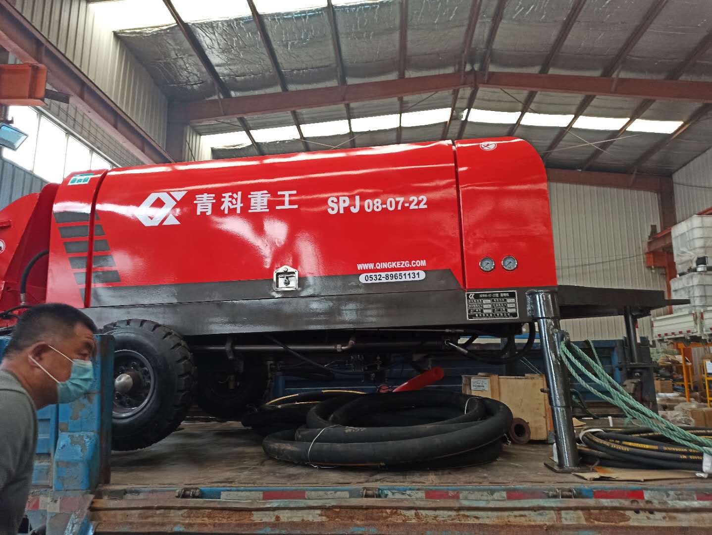 混凝土泵 湿喷台车 湿喷机