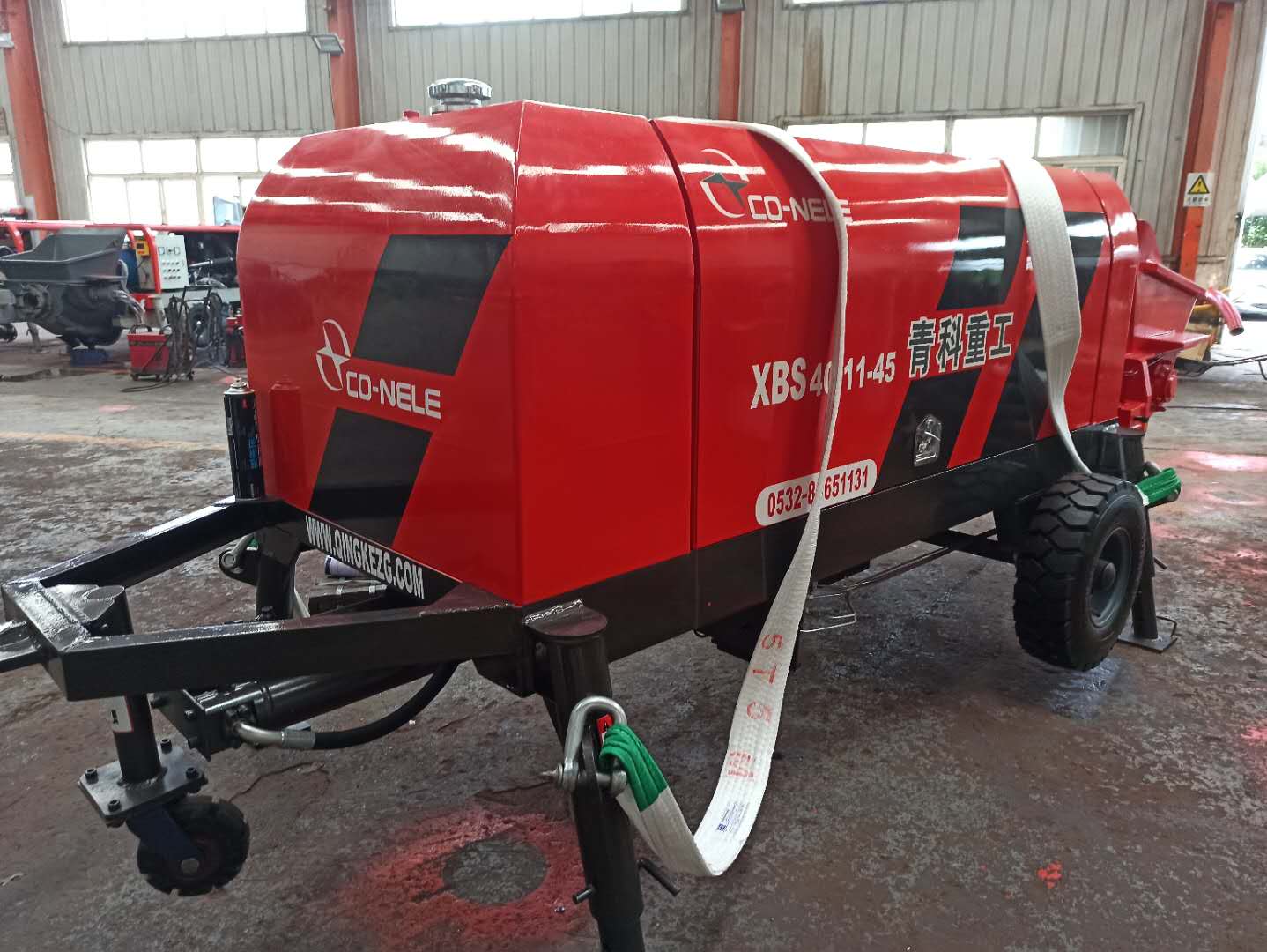 混凝土泵 细石泵 湿喷台车