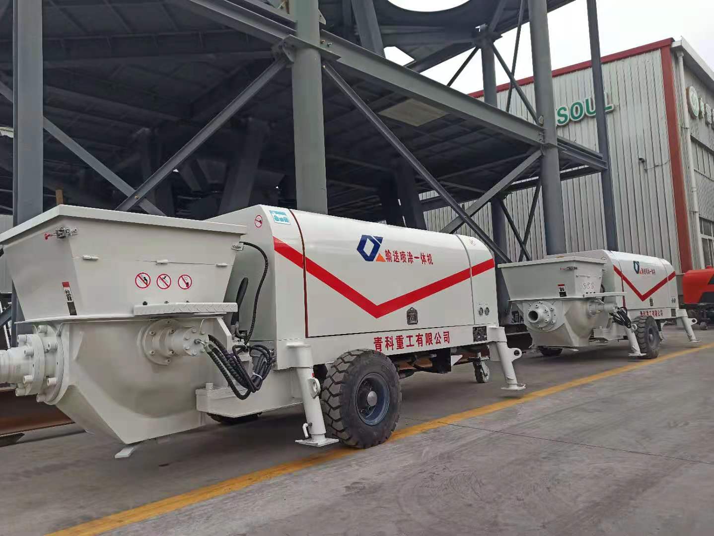 混凝土泵 湿喷台车 混凝土泵