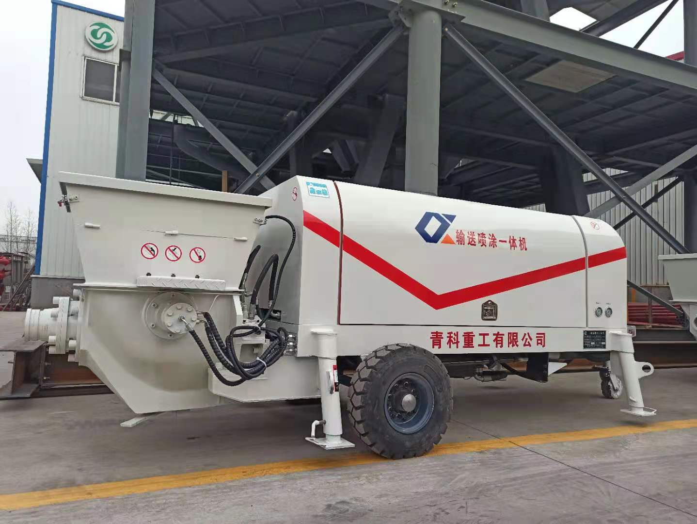 混凝土泵 湿喷台车 混凝土泵